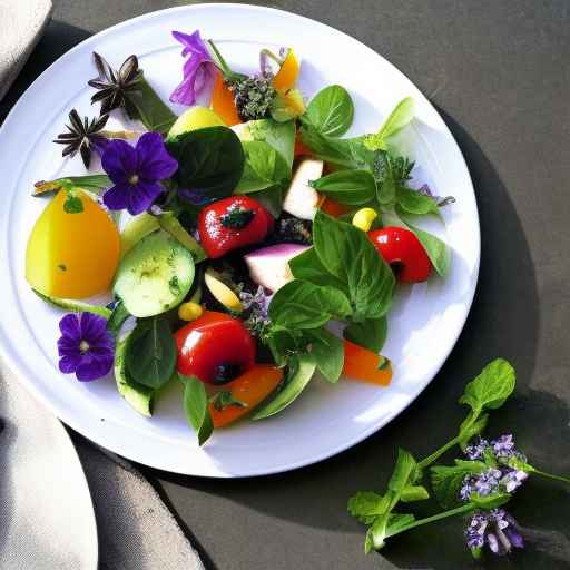 Fresh Herb-Marinated Garden Medley