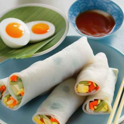 Fried Rice Egg Rolls