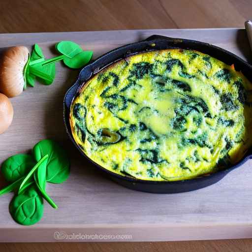 Frittata with Mushroom and Spinach