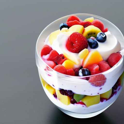 Frozen Fruit Yogurt Parfait