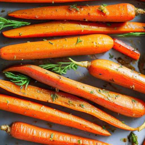 Garlic and Herb Roasted Carrots