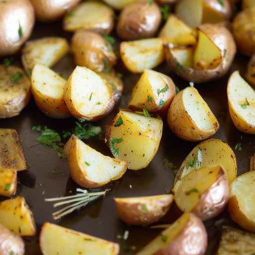 Garlic and Herb Roasted Potatoes