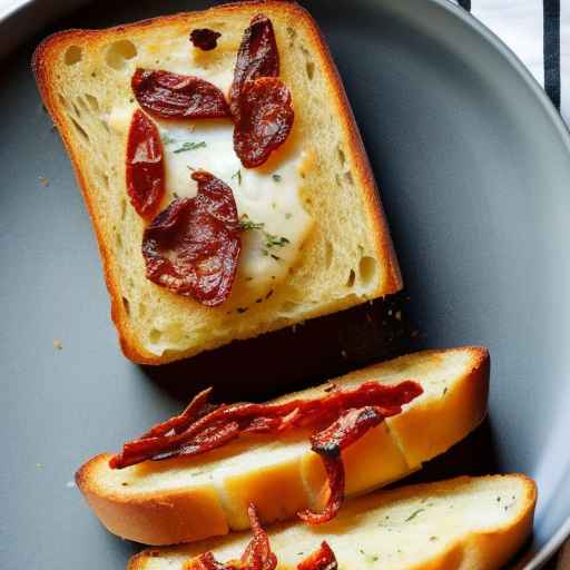 Garlic Bread with Sun-Dried Tomatoes