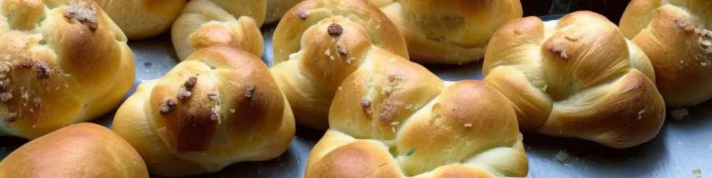 Garlic Knots stuffed with Stretchy Cheese