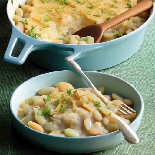 Georgia-style Vidalia Onion Casserole with Lima Beans