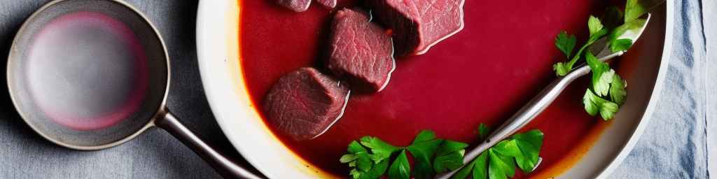 Georgian Borscht with Beef and Coriander