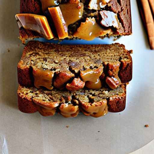 Gingersnap Caramel Banana Bread