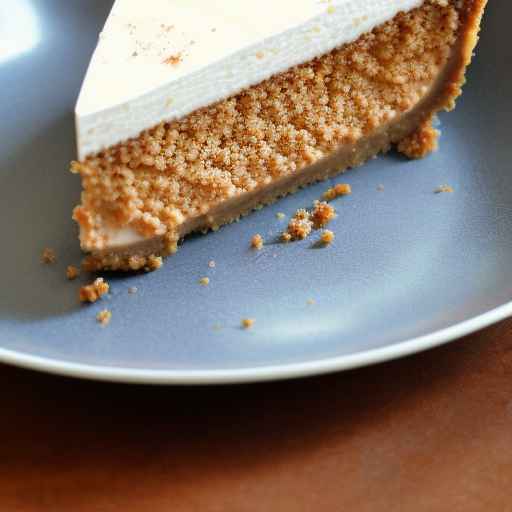 Gingersnap Crusted Cheesecake