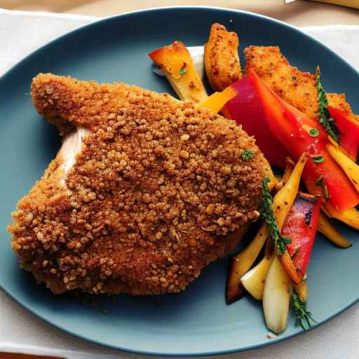 Gingersnap Crusted Chicken