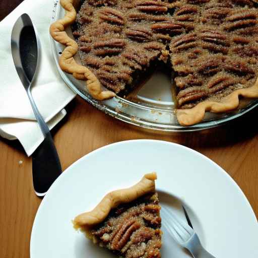 Gingersnap Crusted Maple Pecan Pie