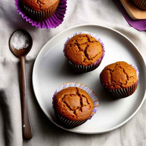 Gingersnap Sweet Potato Muffins