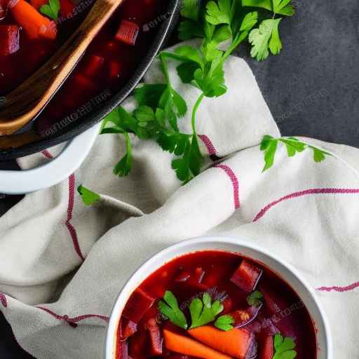 Gluten-Free Borscht with Rice and Carrots