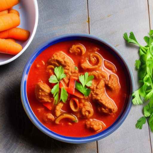 Goulash with Carrots and Celery