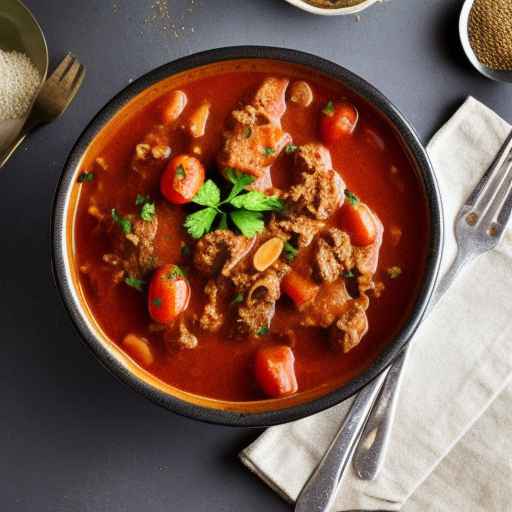 Goulash with Cumin and Caraway Seeds