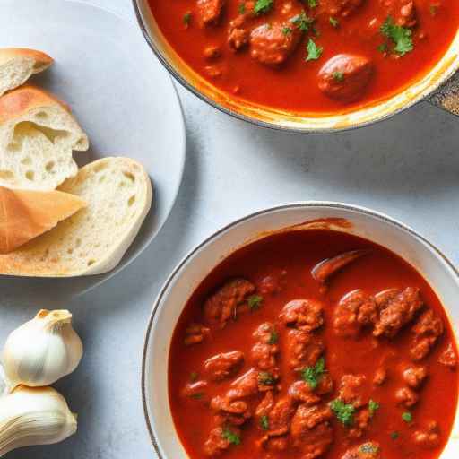 Goulash with Paprika and Garlic