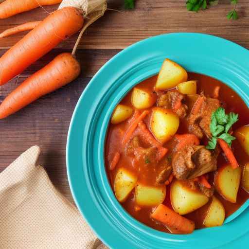 Goulash with Potatoes and Carrots