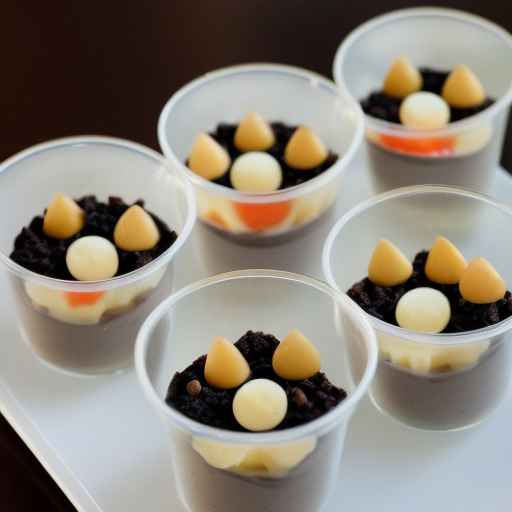 Graveyard Pudding Cups