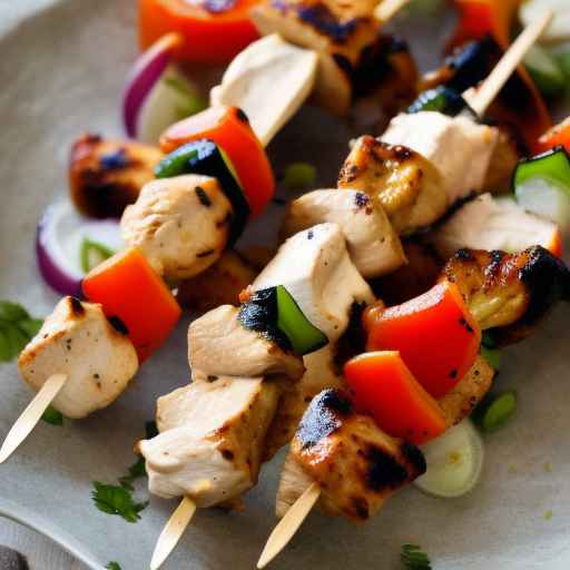 Greek Yogurt Chicken Skewers