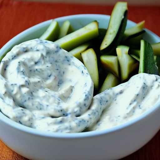 Greek Yogurt Ranch Dip with Veggies