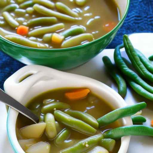 Green Bean and Lima Bean Soup