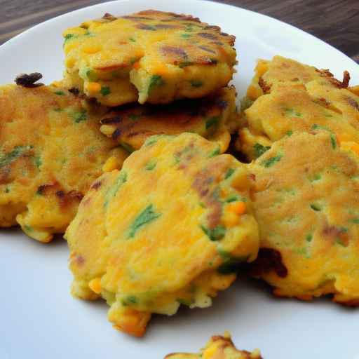 Green Chile and Cheddar Cornbread Fritters