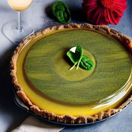 Green Goddess Flan (with spinach and herbs)