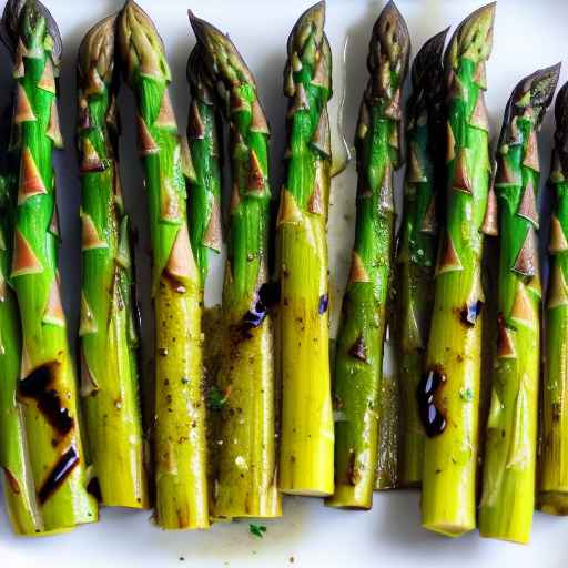 Grilled Asparagus with Garlic Butter