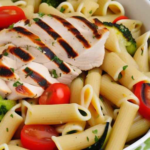 Grilled Chicken and Vegetable Pasta