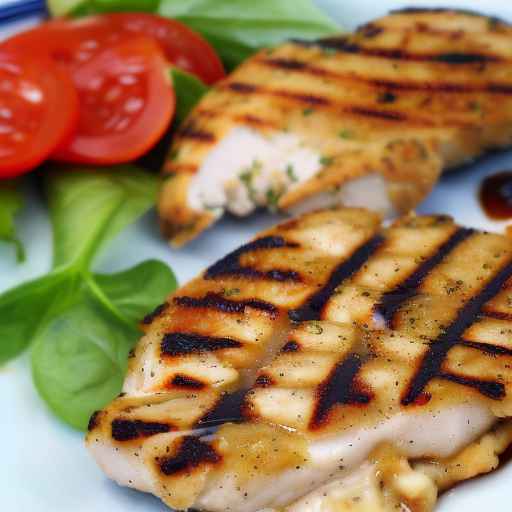 Grilled Parmesan Chicken Breast