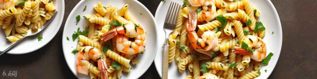 Grilled Shrimp and Pineapple Pasta