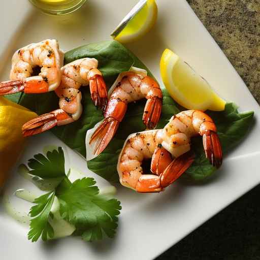 Grilled Shrimp Wraps with Lemon Dill Sauce