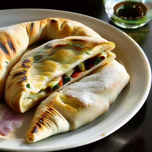 Grilled Vegetable Calzone