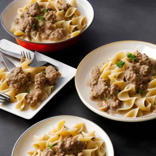 Ground Beef Stroganoff