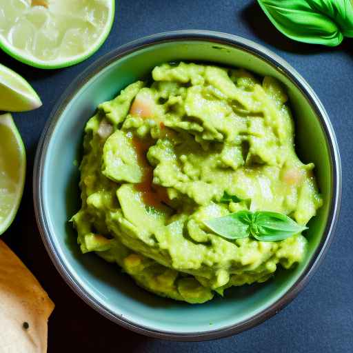 Guacamole with Fresh Basil