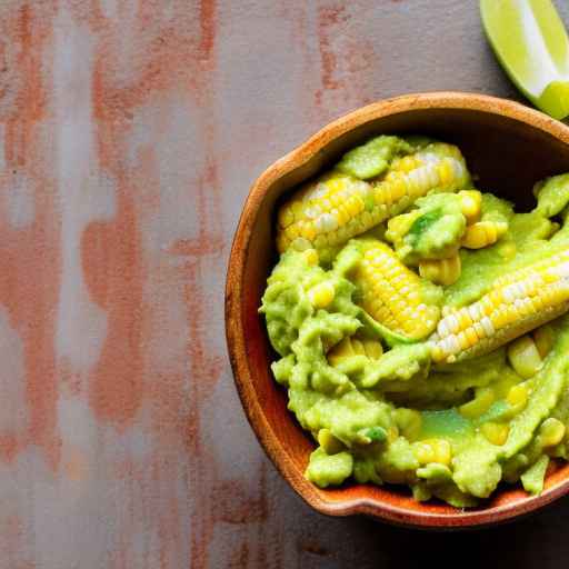 Guacamole with Grilled Corn