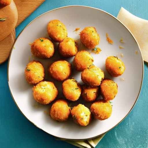 Ham and Cheddar Corn Balls