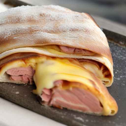 Ham and Cheese Stromboli