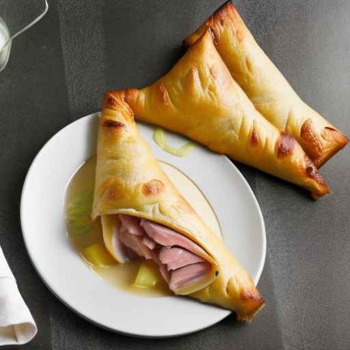 Hawaiian Ham and Pineapple Turnovers