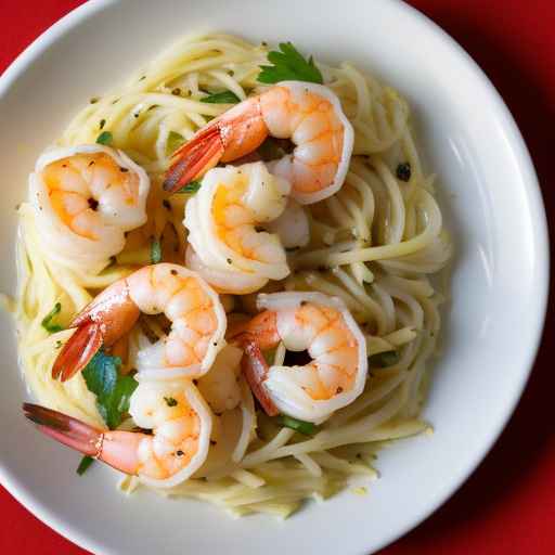 Hawaiian Shrimp Scampi