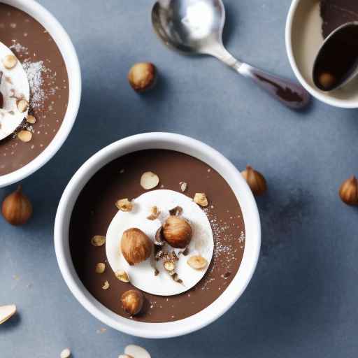 Hazelnut and chocolate porridge