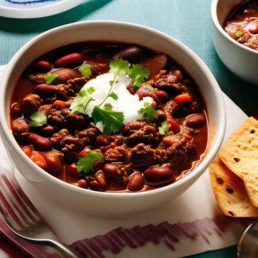 Hearty Beef Chili Con Carne