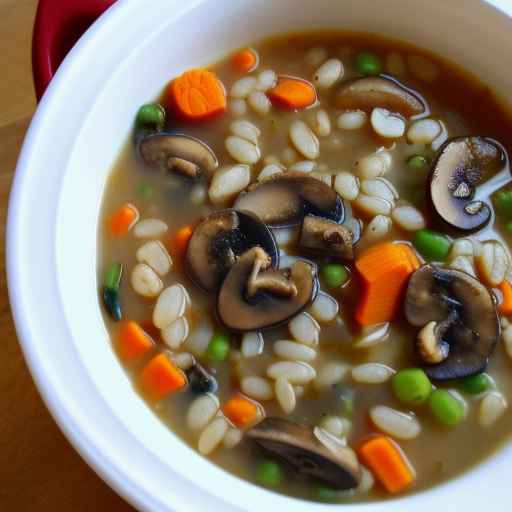 Hearty Mushroom Barley Soup