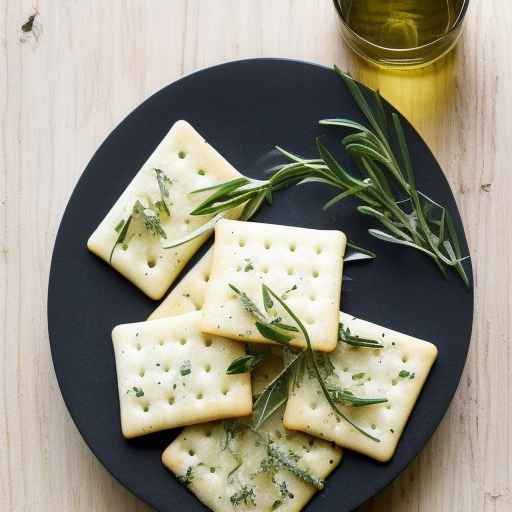 Herb and Olive Oil Crackers