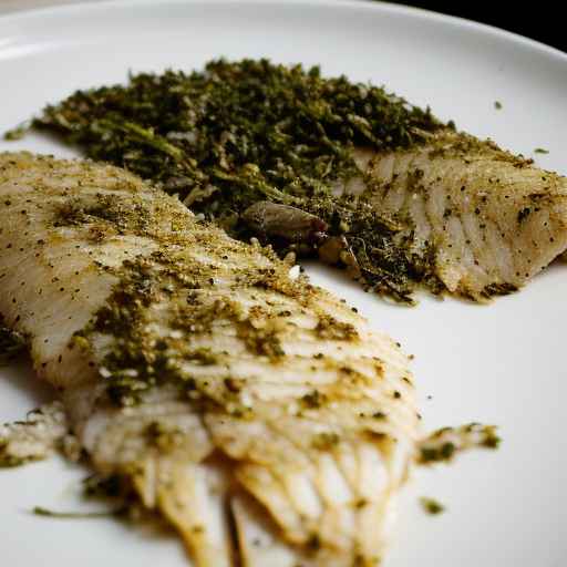 Herb Crusted Tilapia