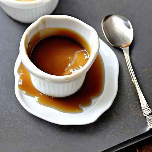 Homemade Caramel Sauce with a Ginger Snap Twist