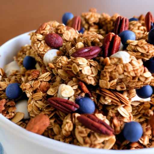 Homemade Granola with Spiced Cookie Clusters