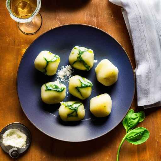 Homemade Spinach and Ricotta Gnudi