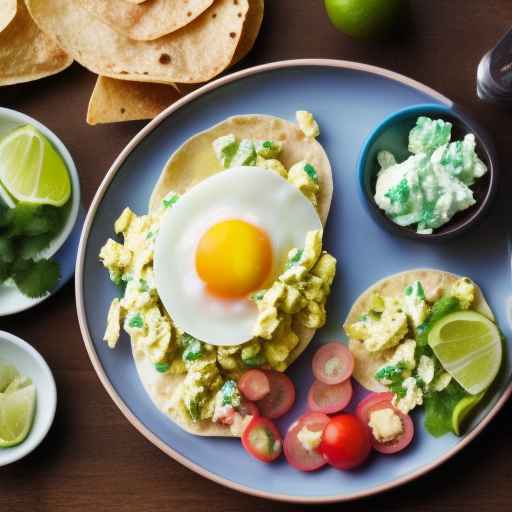 Honduran Egg Salad with Baleadas