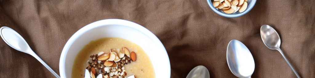 Honey and Almond Porridge with Buckwheat