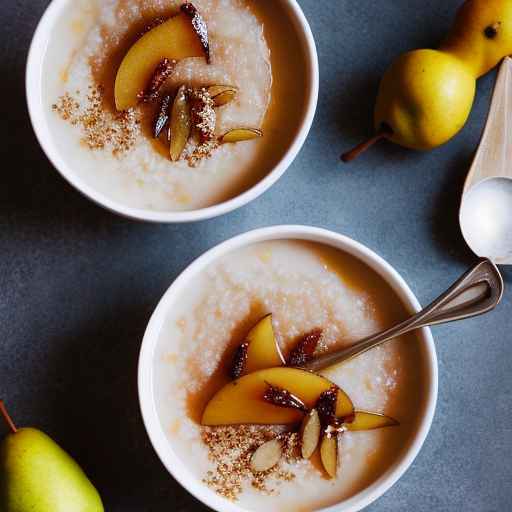 Honey and Pear Porridge